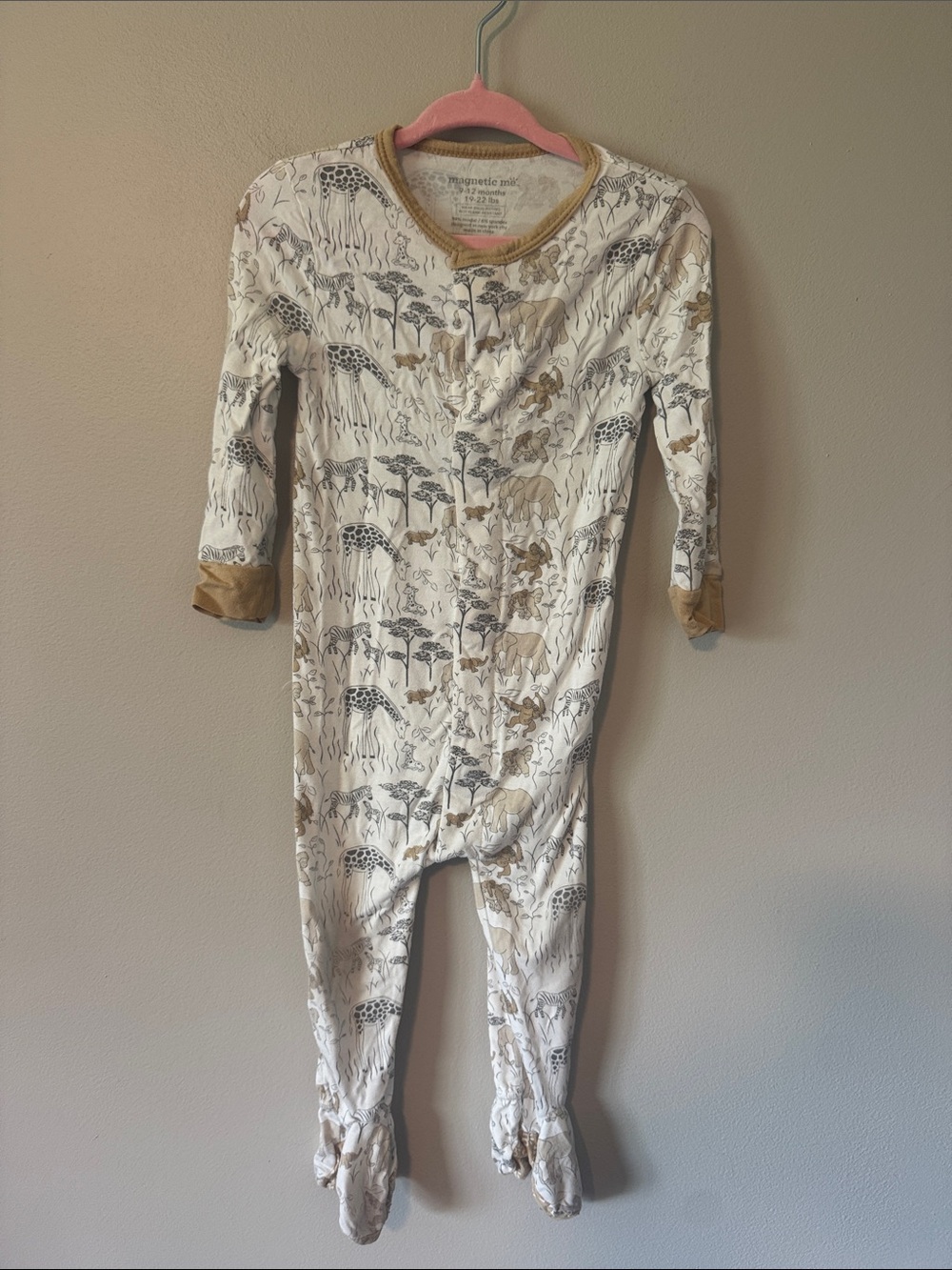 Magnetic Me Safari Animals Sleeper 9-12 months